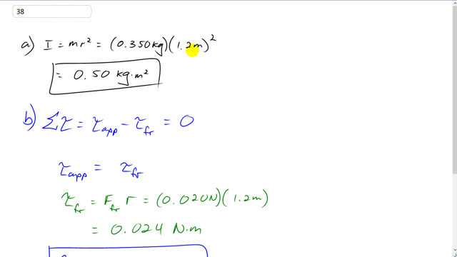 Giancoli 7th "Global" Edition, Chapter 8, Problem 38 solution video poster