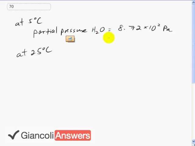 Giancoli 6th Edition, Chapter 13, Problem 70 solution video poster