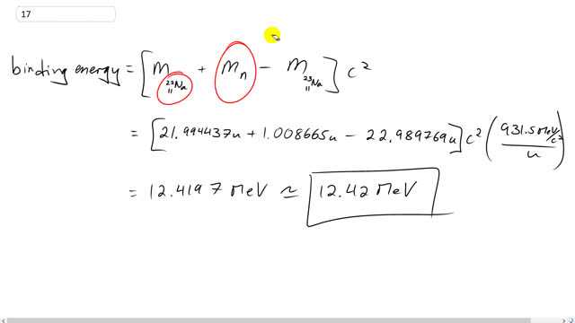 Giancoli 7th "Global" Edition, Chapter 30, Problem 17 solution video poster