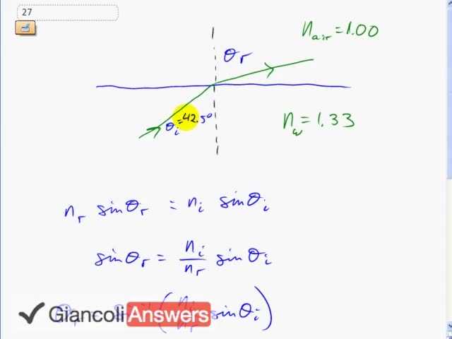 Giancoli 6th Edition, Chapter 23, Problem 27 solution video poster