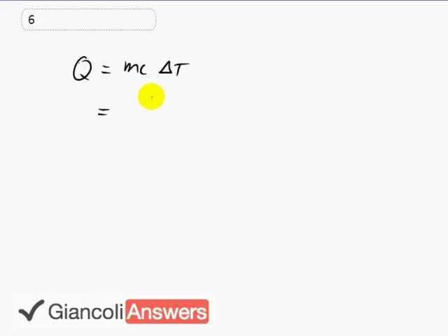 Giancoli 6th Edition, Chapter 14, Problem 6 solution video poster