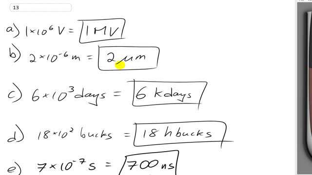 Giancoli 7th Edition, Chapter 1, Problem 13 solution video poster