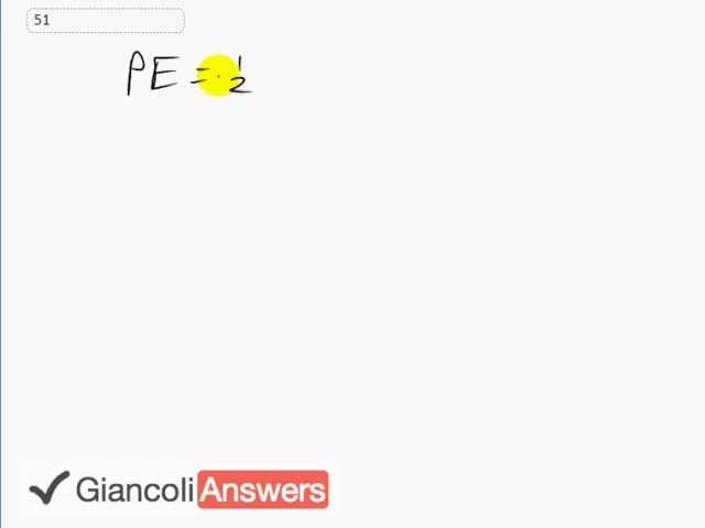 Giancoli 6th Edition, Chapter 17, Problem 51 solution video poster