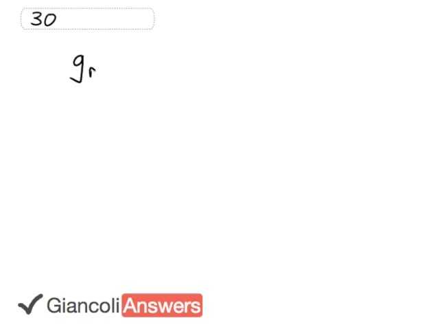 Giancoli 6th Edition, Chapter 5, Problem 30 solution video poster