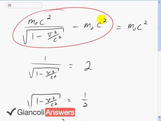 Giancoli 6th Edition, Chapter 26, Problem 26 solution video poster