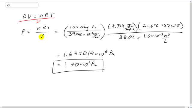 Giancoli 7th "Global" Edition, Chapter 13, Problem 27 solution video poster