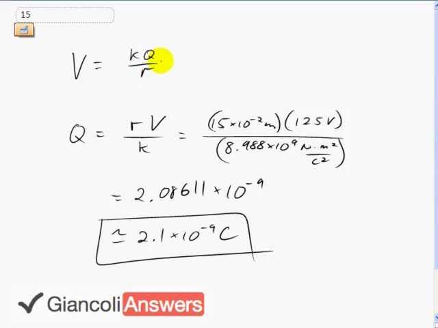 Giancoli 6th Edition, Chapter 17, Problem 15 solution video poster