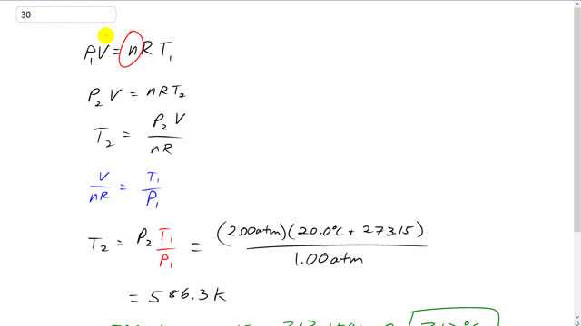 Giancoli 7th Edition, Chapter 13, Problem 30 solution video poster