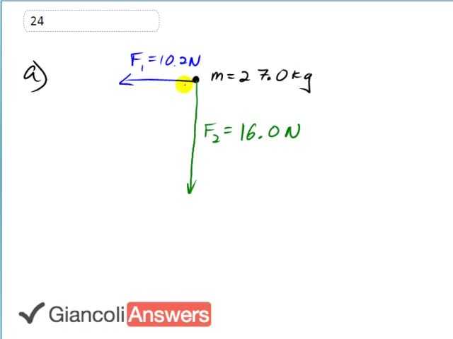 Giancoli 6th Edition, Chapter 4, Problem 24 solution video poster