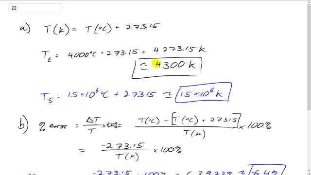 Giancoli 7th "Global" Edition, Chapter 13, Problem 21 solution video poster