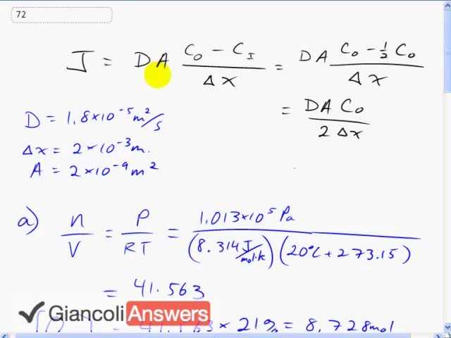 Giancoli 6th Edition, Chapter 13, Problem 72 solution video poster