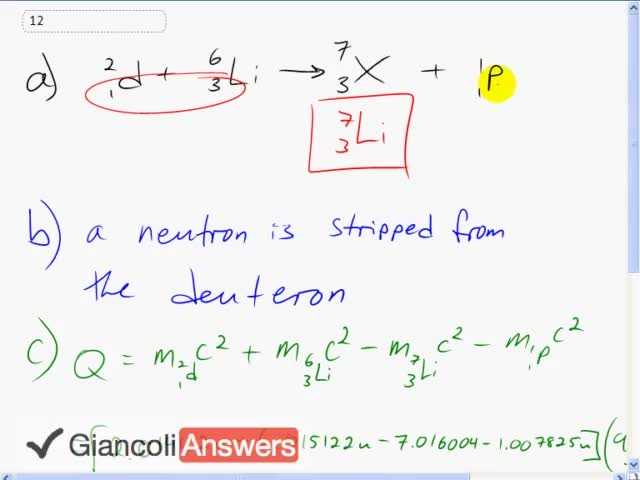 Giancoli 6th Edition, Chapter 31, Problem 12 solution video poster