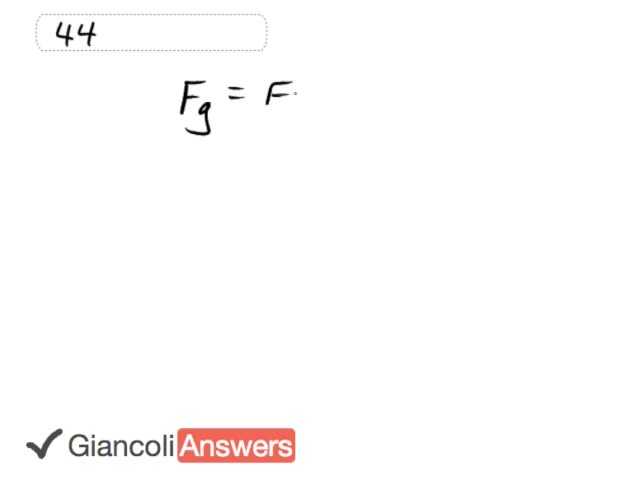 Giancoli 6th Edition, Chapter 5, Problem 44 solution video poster