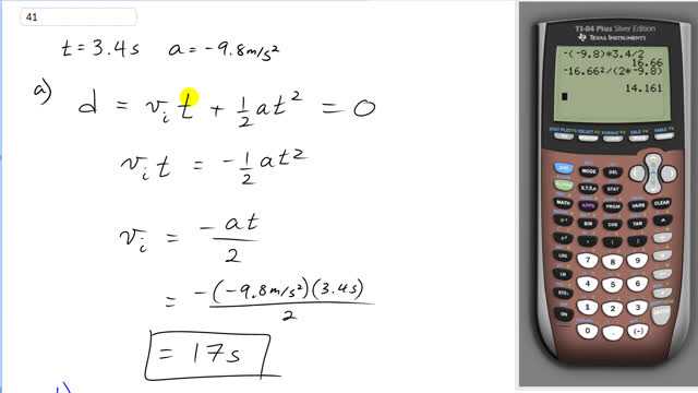Giancoli 7th "Global" Edition, Chapter 2, Problem 39 solution video poster