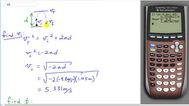 Giancoli 7th Edition, Chapter 2, Problem 43 solution video poster