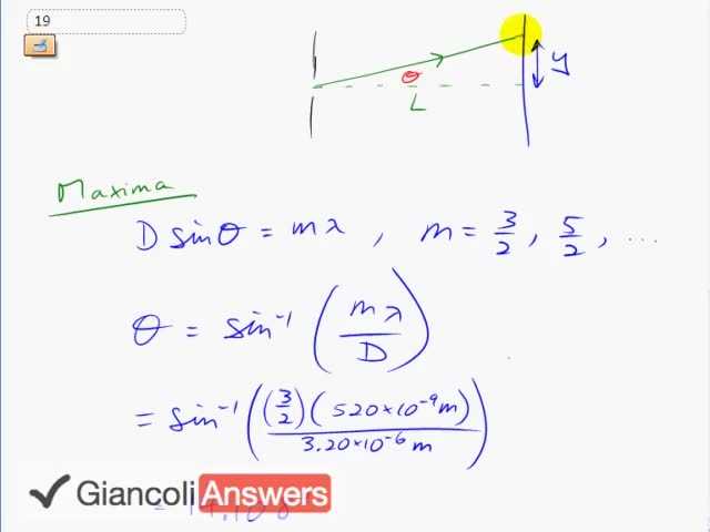 Giancoli 6th Edition, Chapter 24, Problem 19 solution video poster