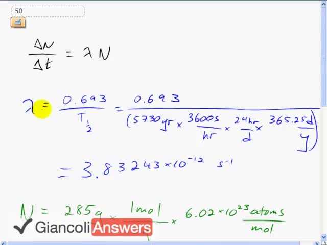 Giancoli 6th Edition, Chapter 30, Problem 50 solution video poster
