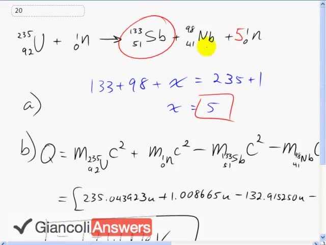 Giancoli 6th Edition, Chapter 31, Problem 20 solution video poster