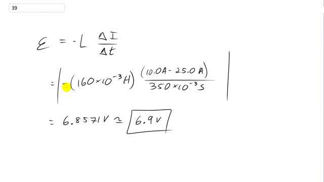 Giancoli 7th Edition, Chapter 21, Problem 39 solution video poster