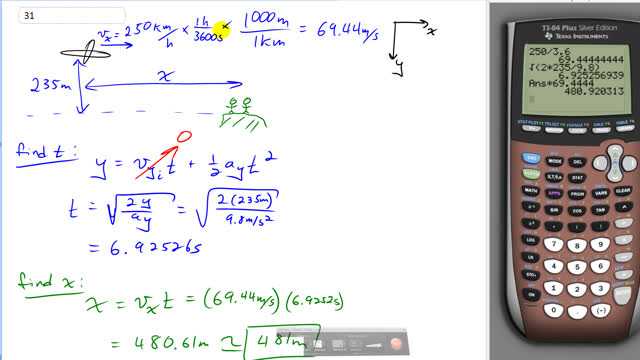 Giancoli 7th "Global" Edition, Chapter 3, Problem 30 solution video poster