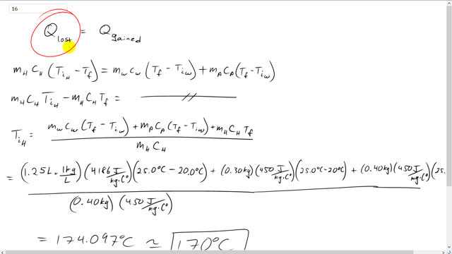 Giancoli 7th Edition, Chapter 14, Problem 16 solution video poster