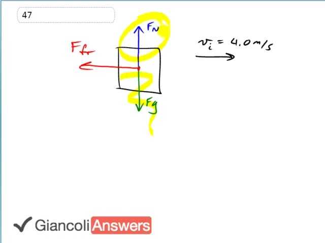 Giancoli 6th Edition, Chapter 4, Problem 47 solution video poster