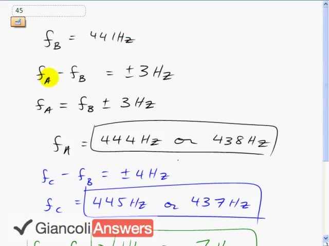 Giancoli 6th Edition, Chapter 12, Problem 45 solution video poster