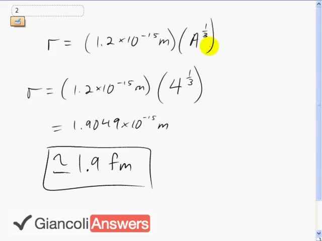 Giancoli 6th Edition, Chapter 30, Problem 2 solution video poster
