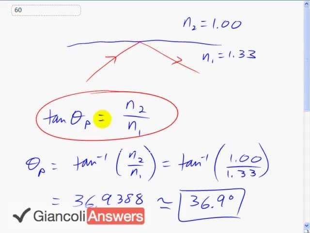 Giancoli 6th Edition, Chapter 24, Problem 60 solution video poster