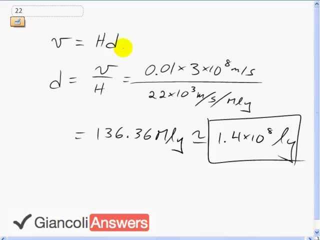 Giancoli 6th Edition, Chapter 33, Problem 22 solution video poster