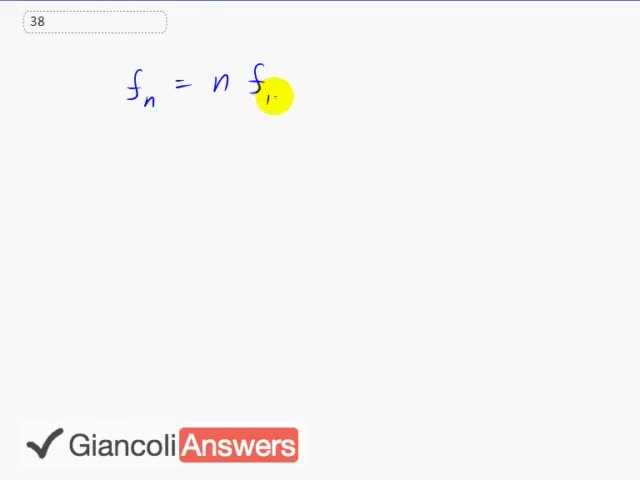 Giancoli 6th Edition, Chapter 12, Problem 38 solution video poster