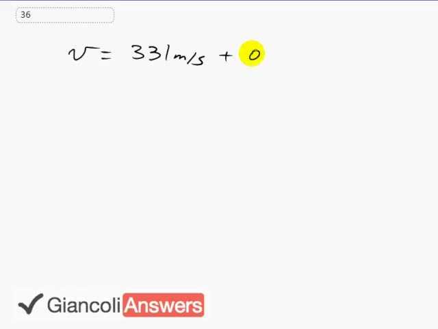 Giancoli 6th Edition, Chapter 12, Problem 36 solution video poster