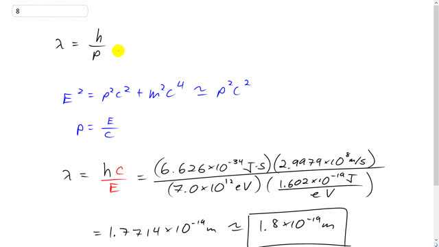 Giancoli 7th "Global" Edition, Chapter 32, Problem 8 solution video poster