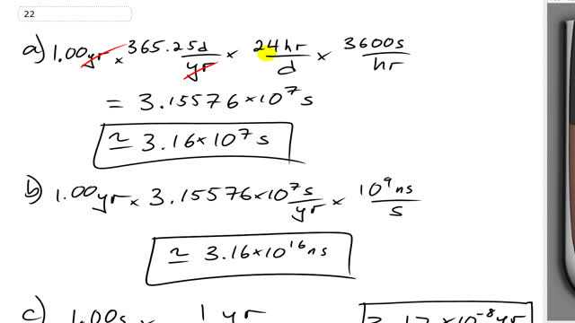 Giancoli 7th Edition, Chapter 1, Problem 22 solution video poster