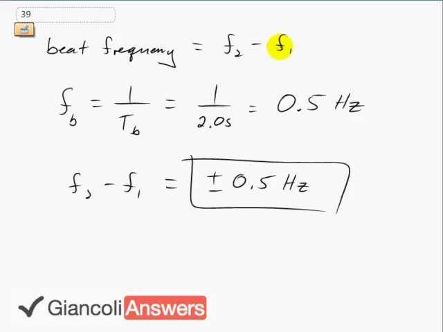 Giancoli 6th Edition, Chapter 12, Problem 39 solution video poster