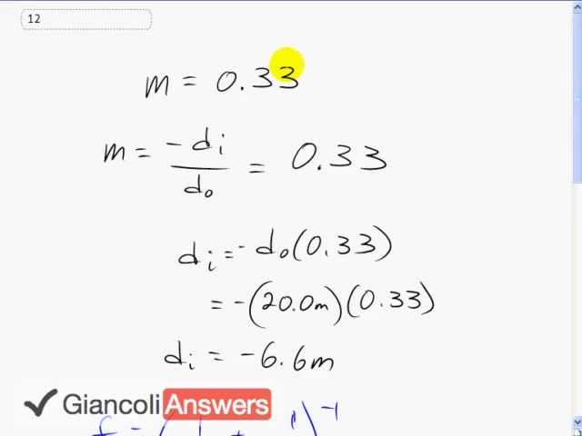 Giancoli 6th Edition, Chapter 23, Problem 12 solution video poster