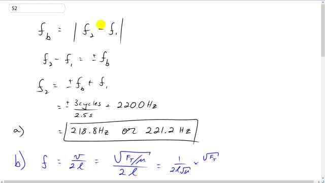 Giancoli 7th Edition, Chapter 12, Problem 52 solution video poster