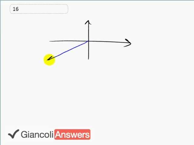 Giancoli 6th Edition, Chapter 3, Problem 16 solution video poster