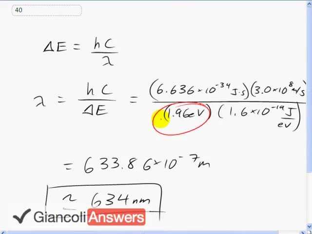 Giancoli 6th Edition, Chapter 28, Problem 40 solution video poster