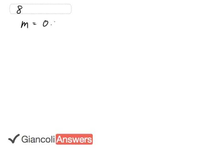 Giancoli 6th Edition, Chapter 5, Problem 8 solution video poster