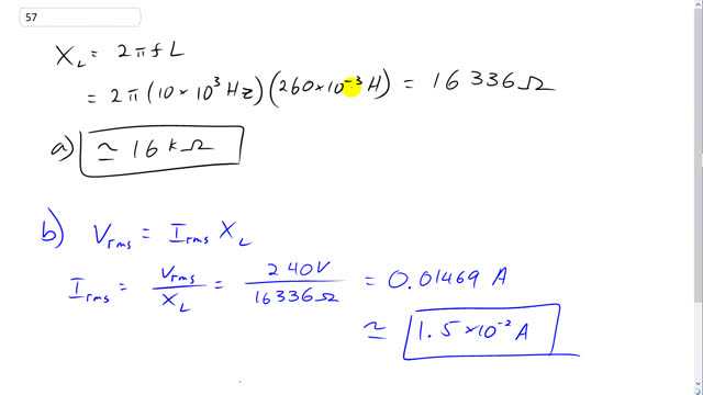 Giancoli 7th Edition, Chapter 21, Problem 57 solution video poster