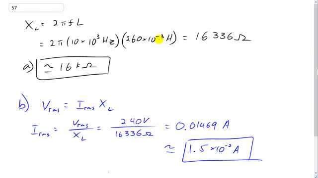 Giancoli 7th "Global" Edition, Chapter 21, Problem 54 solution video poster