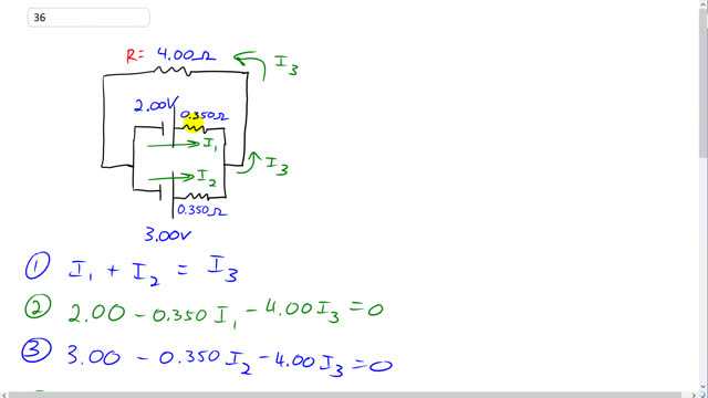 Giancoli 7th "Global" Edition, Chapter 19, Problem 36 solution video poster