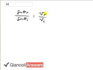 Giancoli 6th Edition, Chapter 11, Problem 63