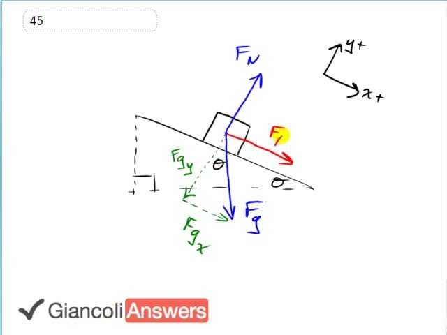 Giancoli 6th Edition, Chapter 4, Problem 45 solution video poster