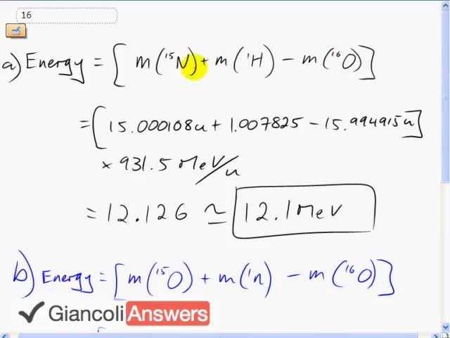 Giancoli 6th Edition, Chapter 30, Problem 16 solution video poster