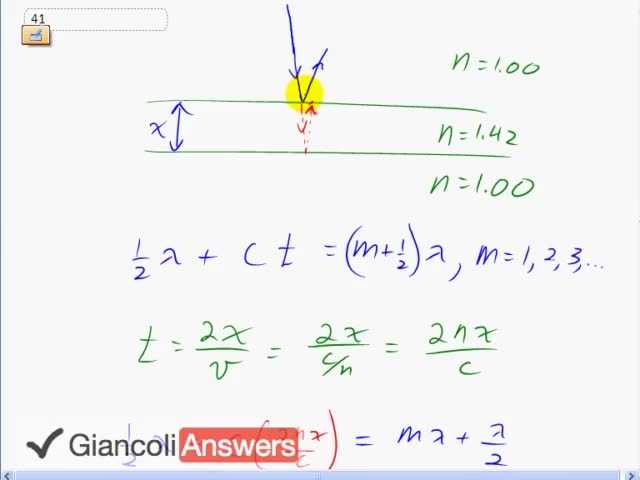Giancoli 6th Edition, Chapter 24, Problem 41 solution video poster