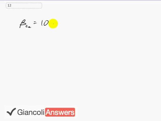 Giancoli 6th Edition, Chapter 12, Problem 12 solution video poster