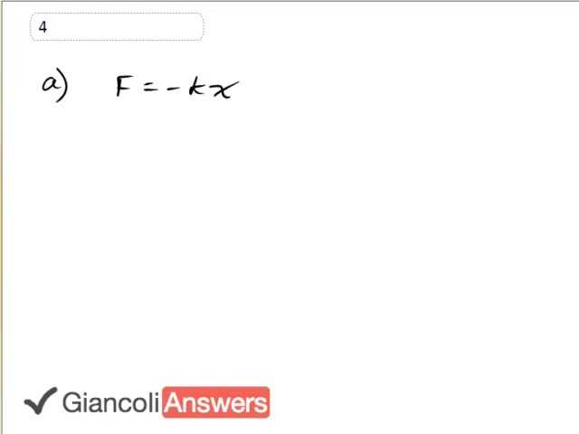 Giancoli 6th Edition, Chapter 11, Problem 4 solution video poster