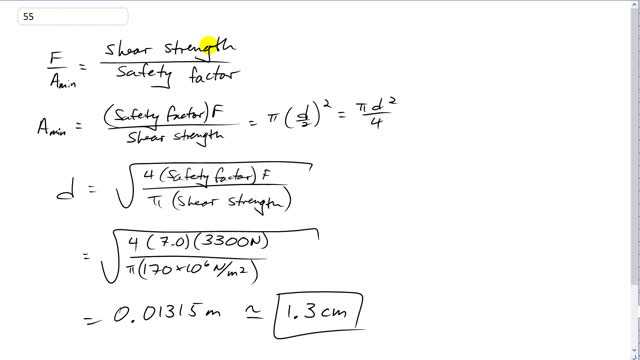 Giancoli 7th Edition, Chapter 9, Problem 55 solution video poster